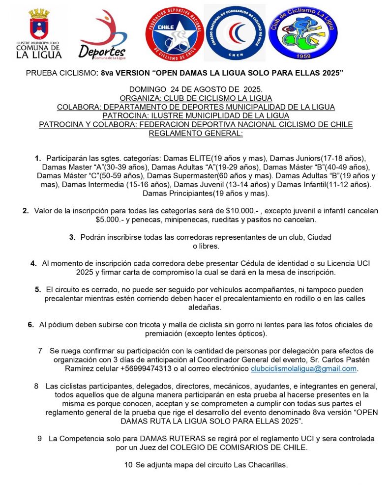 img_4441-791x1024 🚴♀️ 8ª OPEN DAMAS RUTA LA LIGUA 2025 – Solo para Ellas